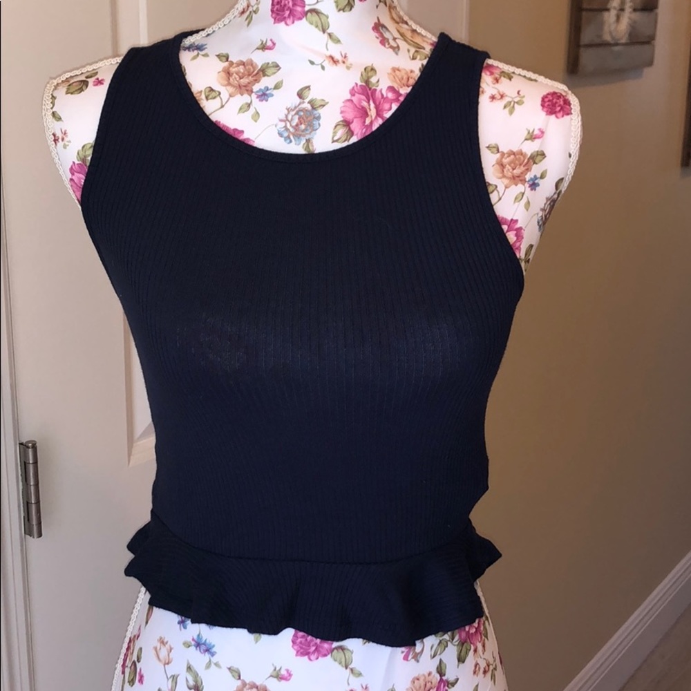 Forever 21 navy blue tank top